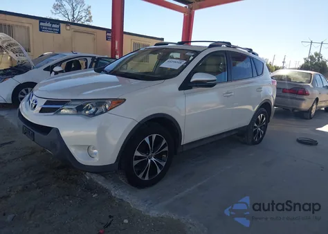 2015 Toyota Rav4 Limited из США, поврежденный, VIN 2T3DFREV1FW248531